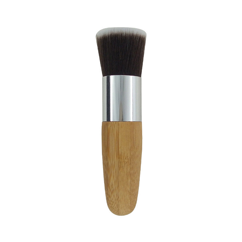 Bamboo Handle Brush Round Head Powder Makeup Brushes Accessories