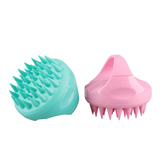 Brosse à shampoing en silicone pour la maison, brosses et peignes pratiques pour le cuir chevelu