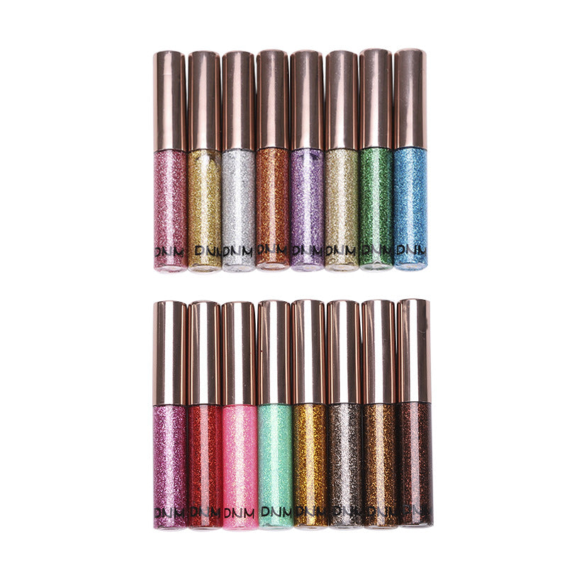 Colorful Glitter Shimmer Sequins Flashing Liquid Eyeliner