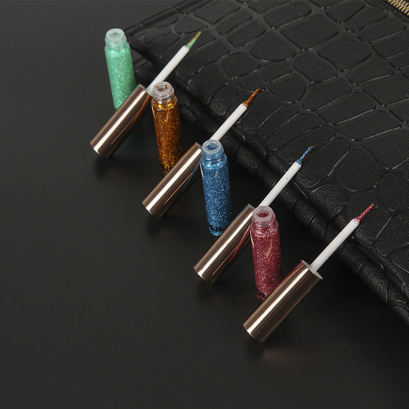 Colorful Glitter Shimmer Sequins Flashing Liquid Eyeliner