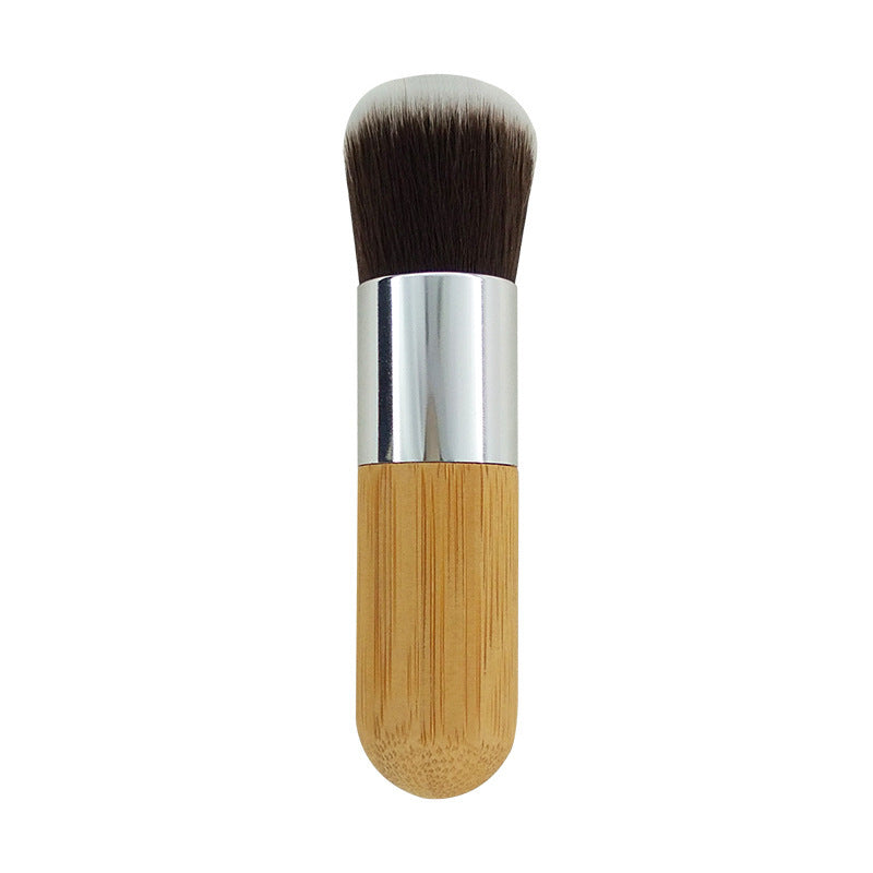 Bamboo Handle Brush Round Head Powder Makeup Brushes Accessories