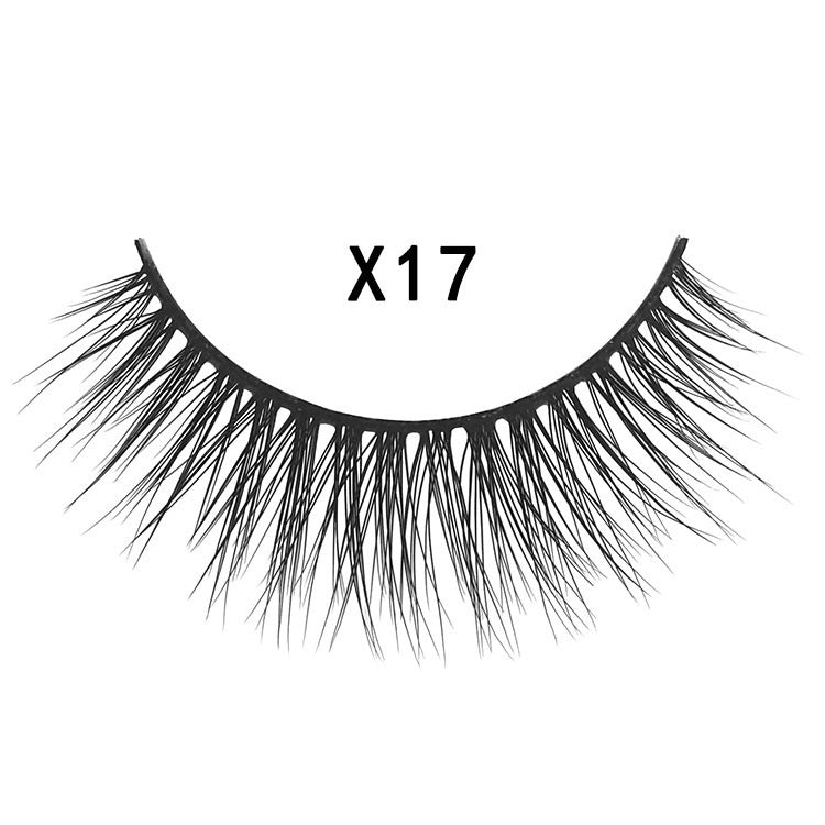 Mink Eyelashes Natural Cross Eyelash Pairs False Lashes