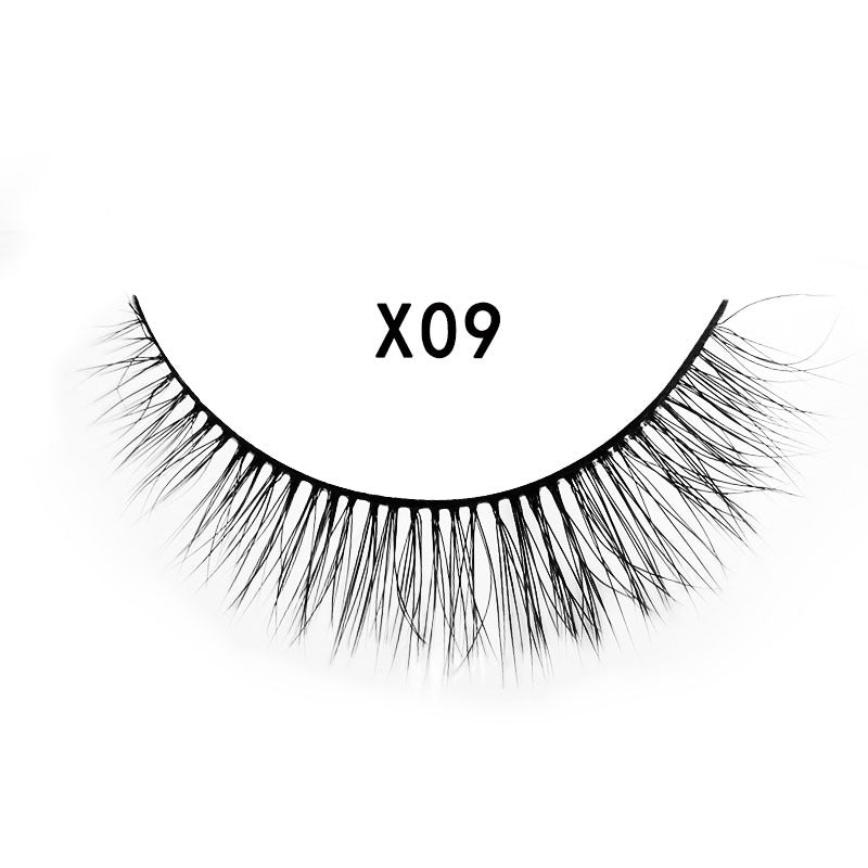 Mink Eyelashes Natural Cross Eyelash Pairs False Lashes