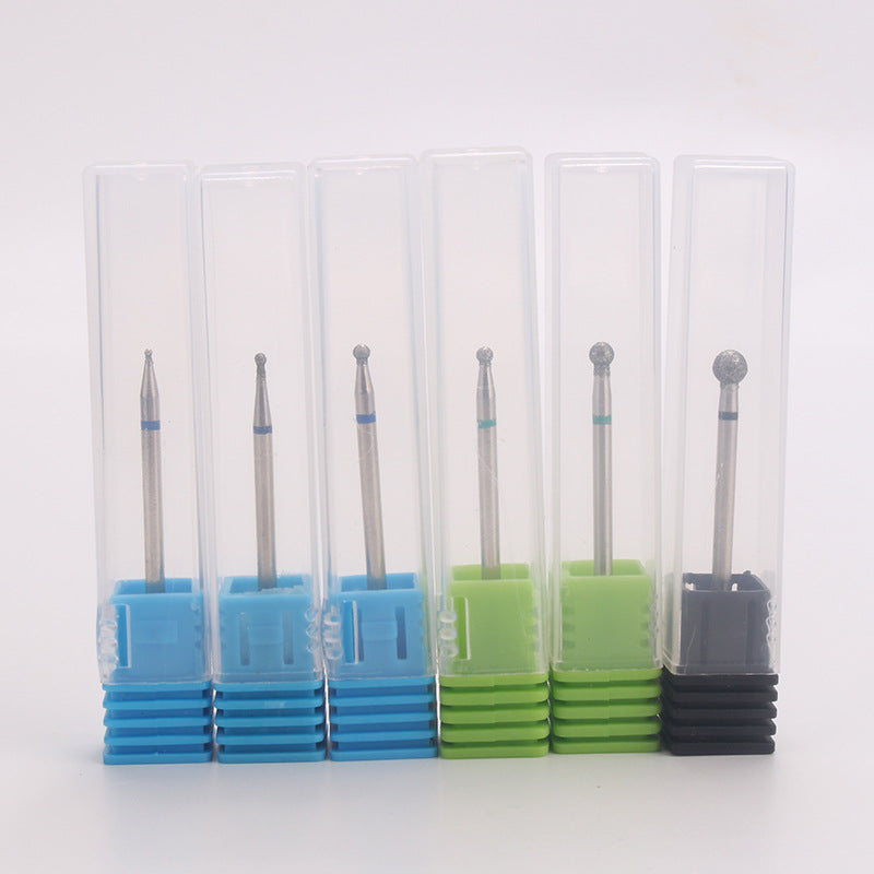 High Quality Silicon Carbide Round Spherical Electric Nail Tool Set