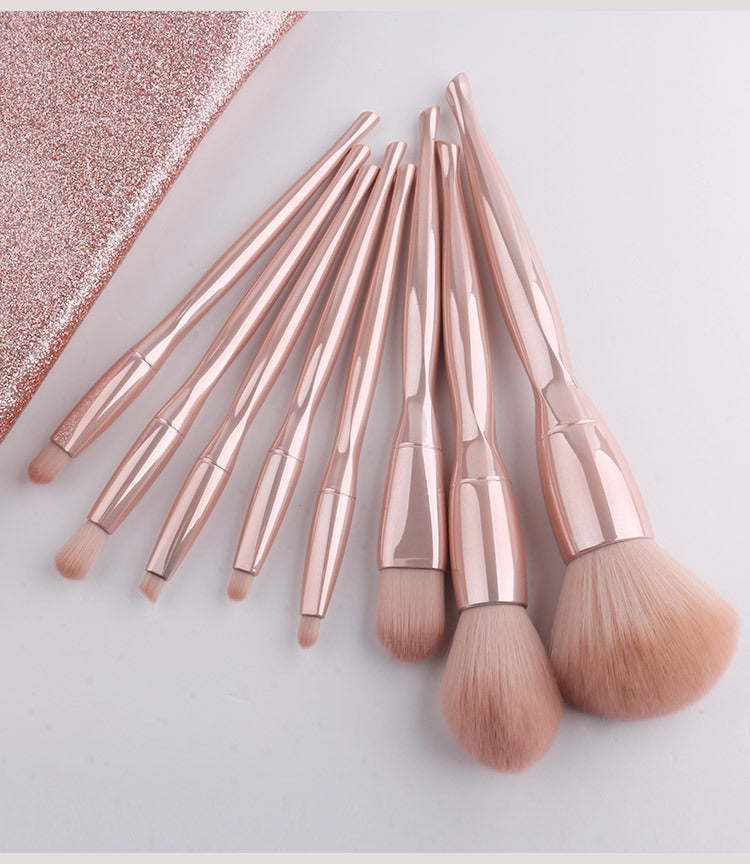 Waist Sets Of Brush Electroplating Skin Makeup Brushes Accessories