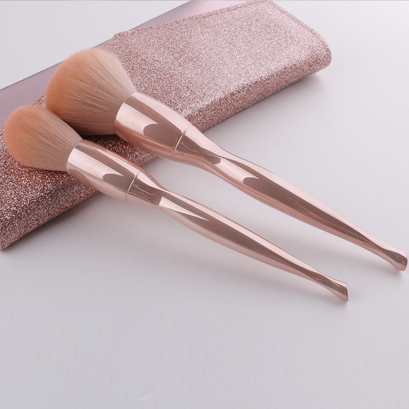 Waist Sets Of Brush Electroplating Skin Makeup Brushes Accessories