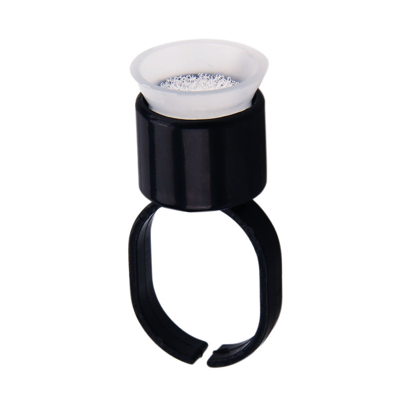 Tattoo Ring Cup Sponge Pigment Floating Finger Rest Makeup Accessories