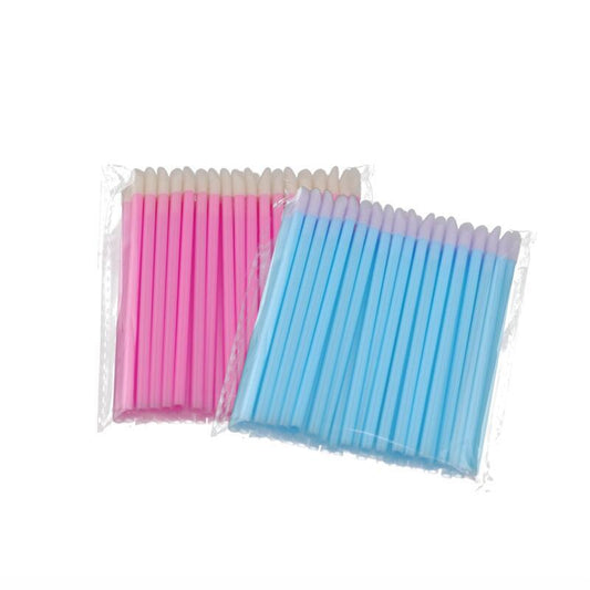 Hollow Rod Brush Eyelash Cleaning Cotton Swab Stick Makeup Accessories