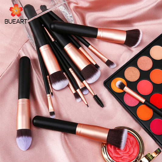 Black Brush Suit Shadow Blush Soft Makeup Brushes Accessories