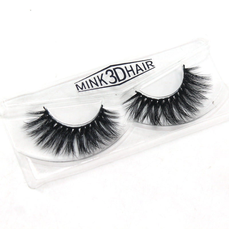 Mink Eyelashes Three-dimensional Thick Cross Eyelash False Lashes