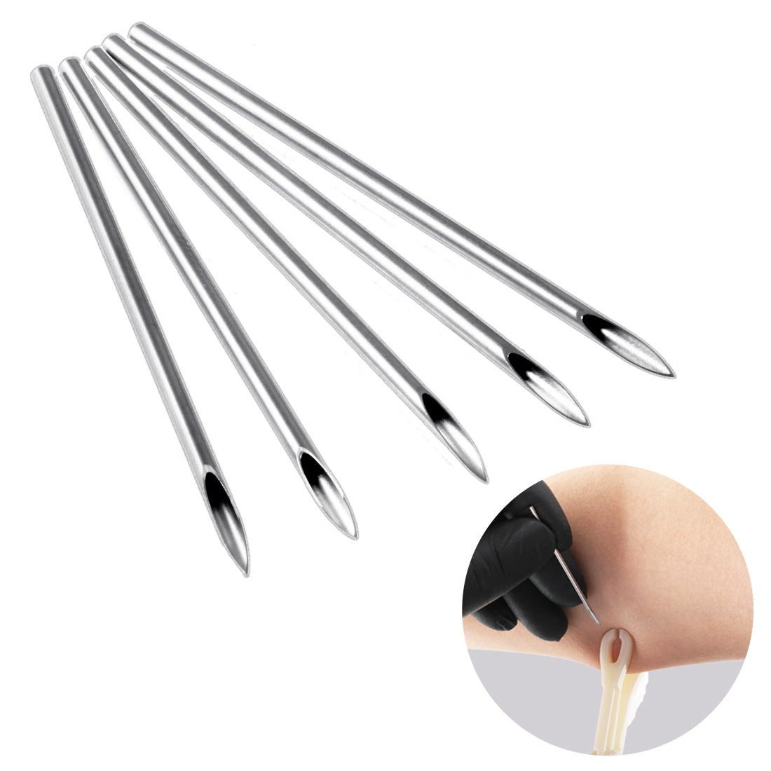 Ring Nose Labret Puncture Needle Tools Makeup Accessories