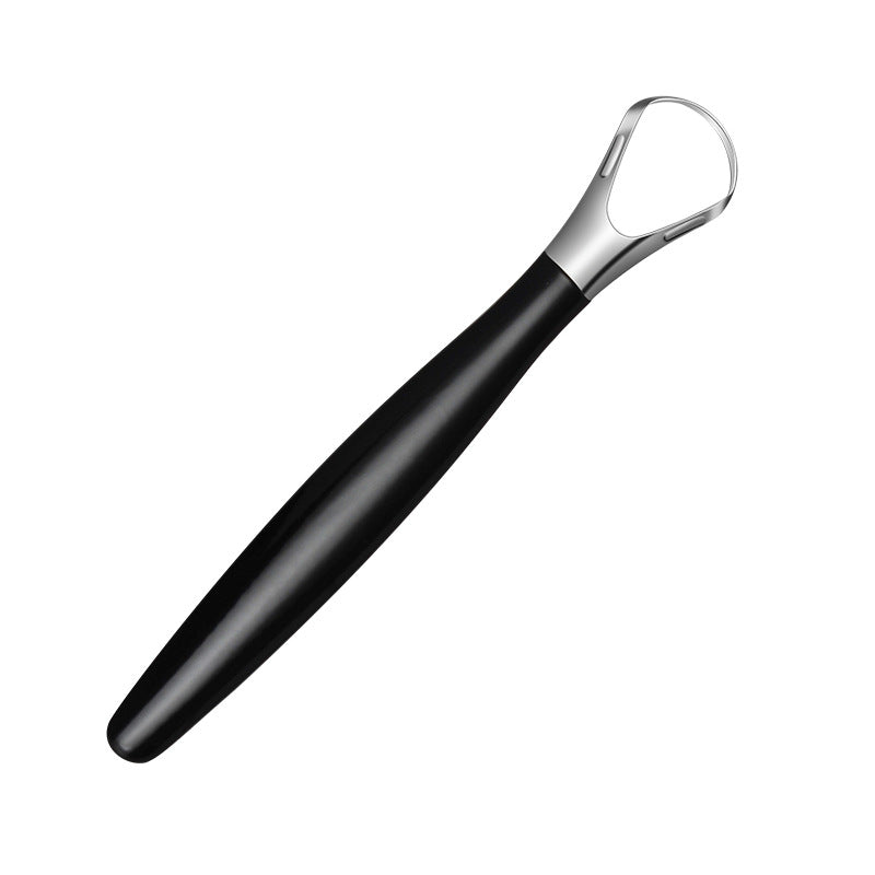 Hand-held Tongue Scraper Brush Oral Cleaner Makeup Accessories