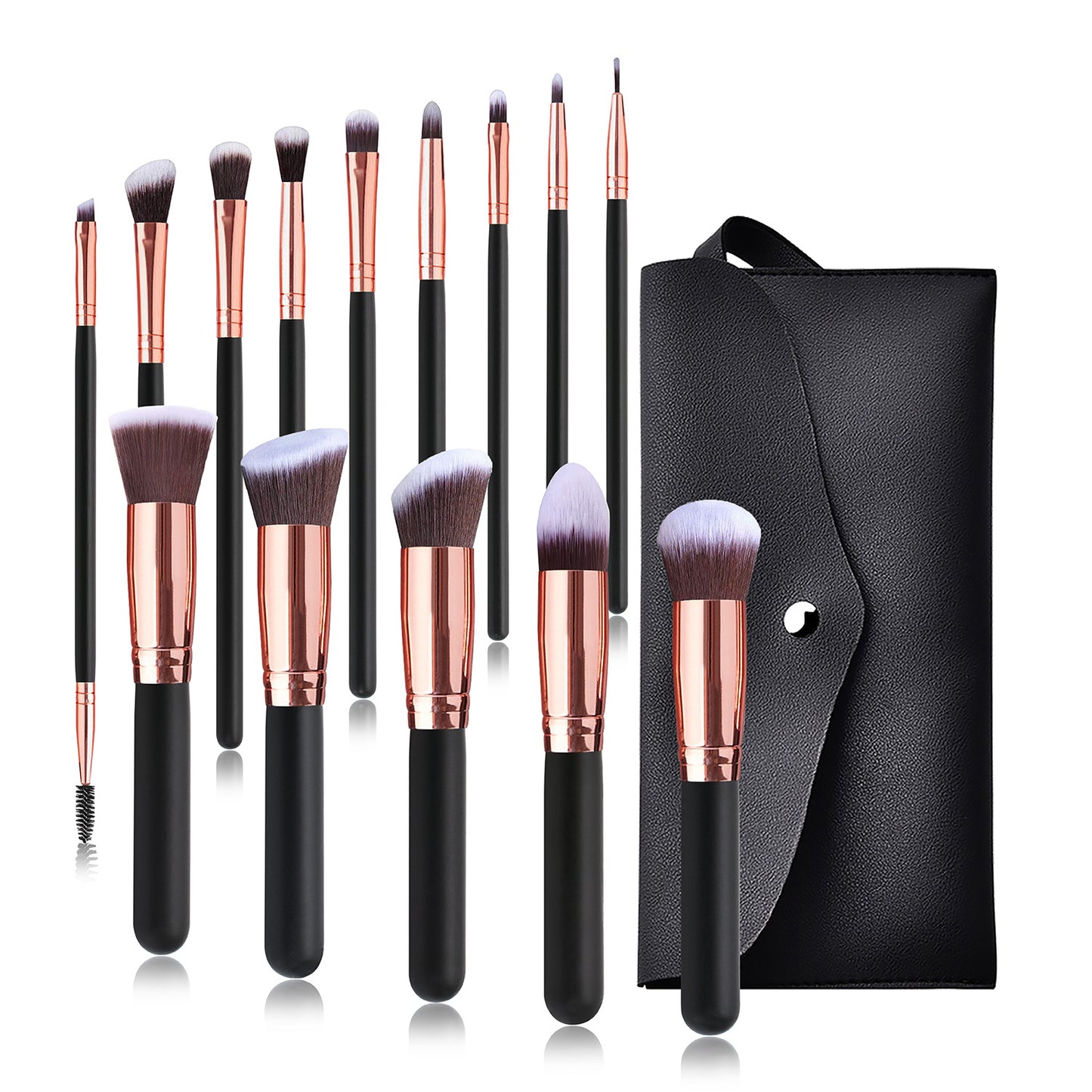 Black Brush Suit Shadow Blush Soft Makeup Brushes Accessories