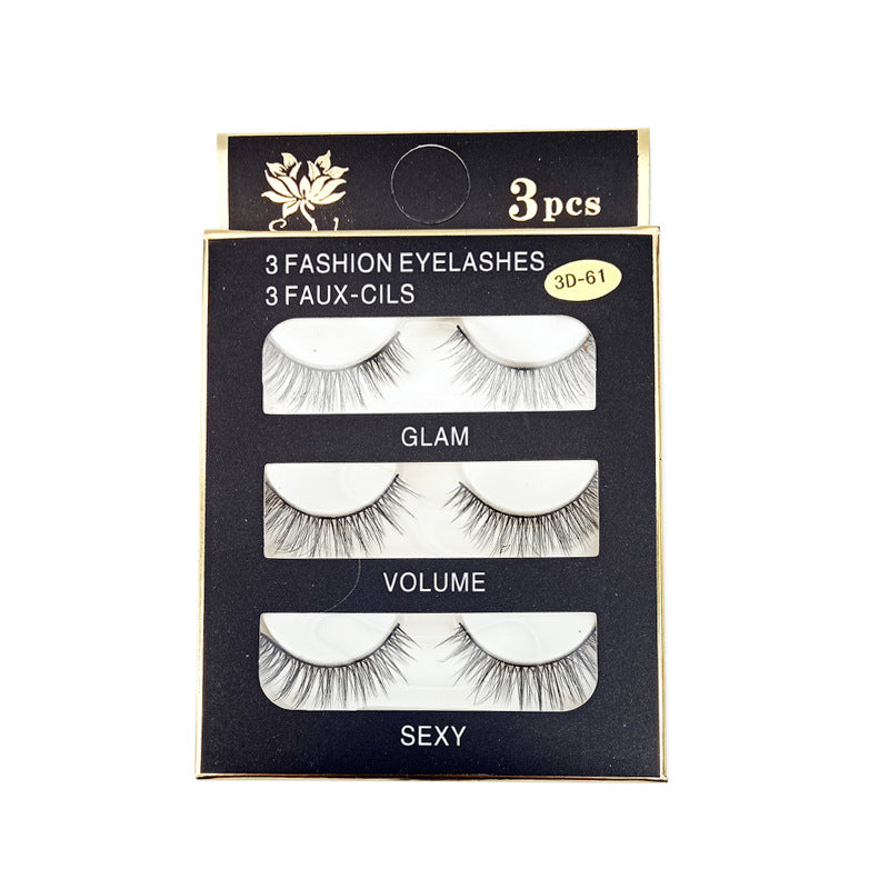 Black Box Natural Curling Thick Multiple Options False Lashes