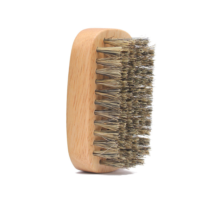 Brosses et peignes à cheveux en bois et caoutchouc pour hommes