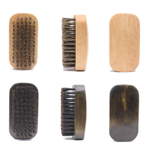 Brosses et peignes à cheveux en bois et caoutchouc pour hommes