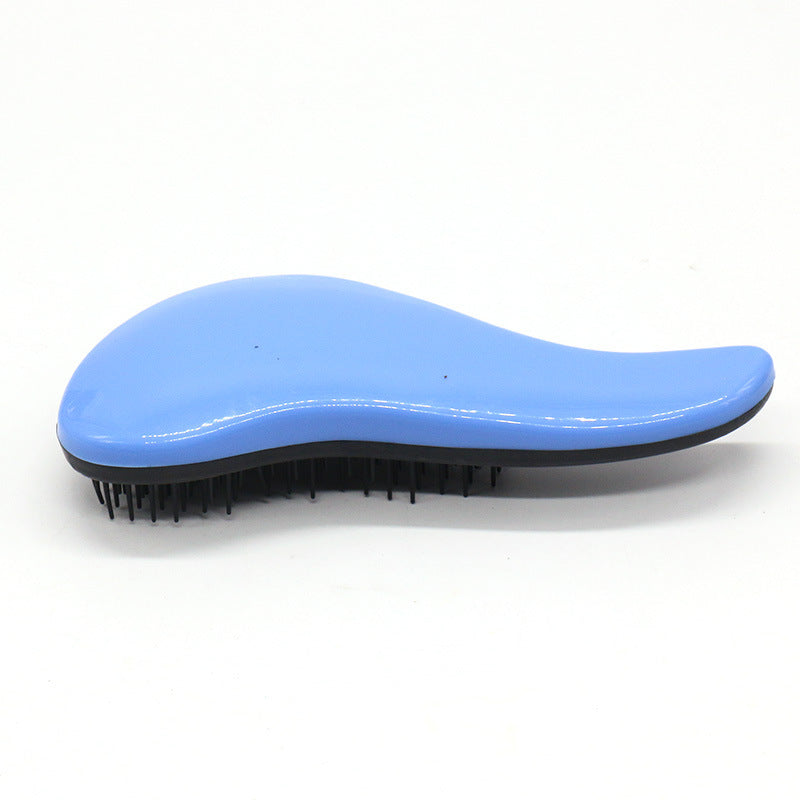 Brosse à cheveux en plastique de couleur élégante Brosses et peignes pour cheveux de coiffure