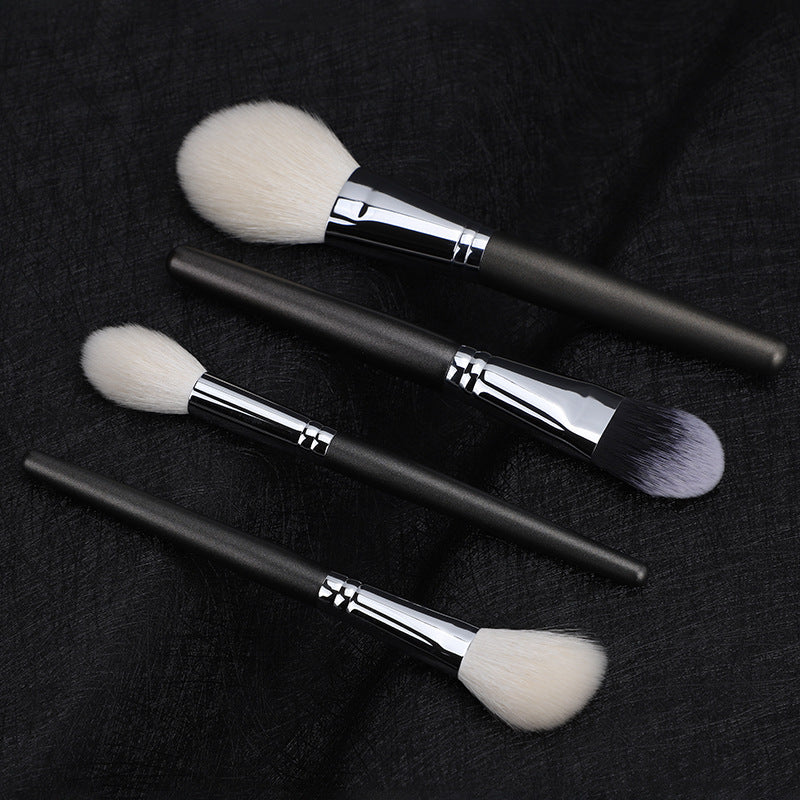 Laine fine légère Peak Animal Brush Tube de cuivre Pinceaux de maquillage Accessoires