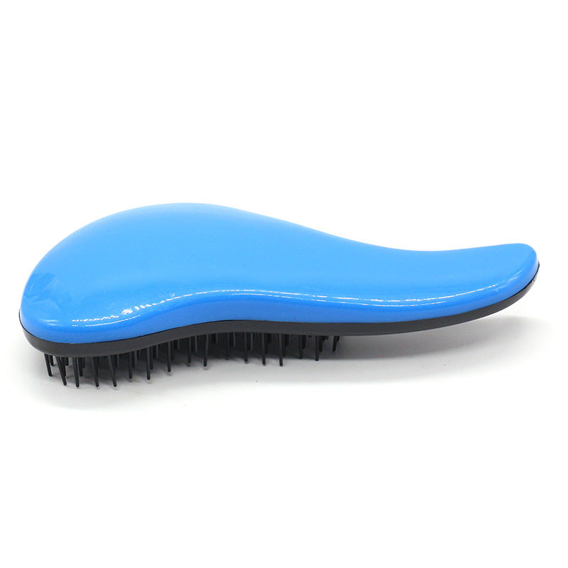 Brosse à cheveux en plastique de couleur élégante Brosses et peignes pour cheveux de coiffure