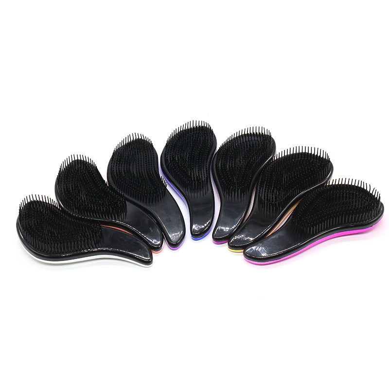 Tangle Beauty Tools Brosses et peignes à cheveux en plastique coloré pour coiffure