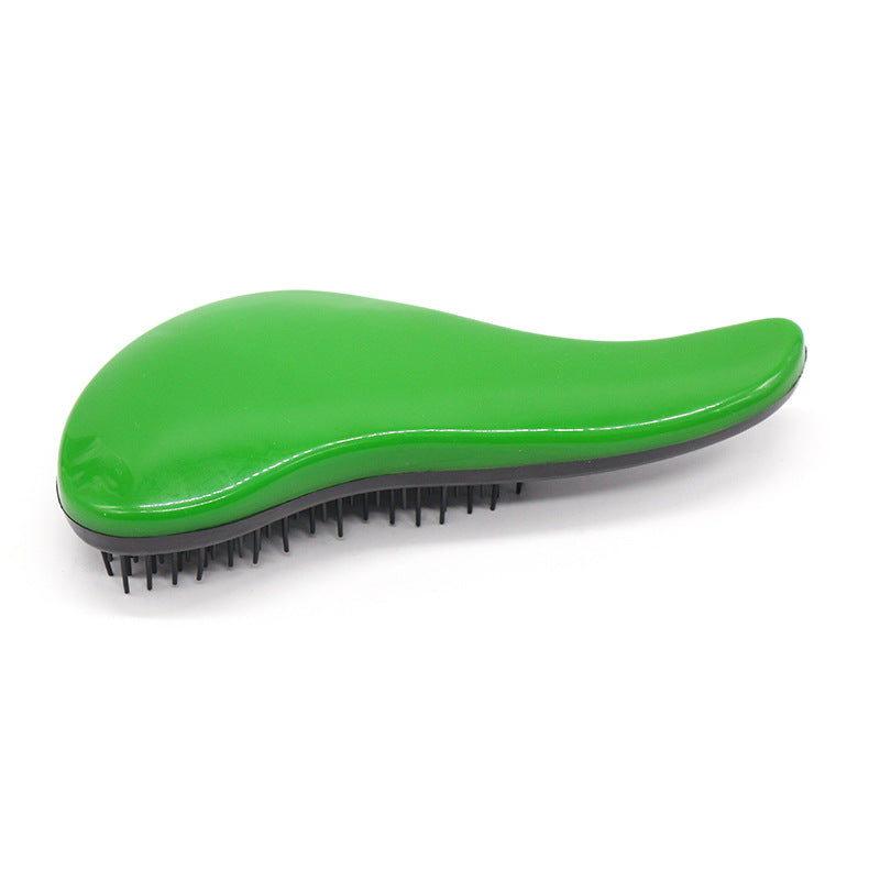 Brosse à cheveux en plastique de couleur élégante Brosses et peignes pour cheveux de coiffure