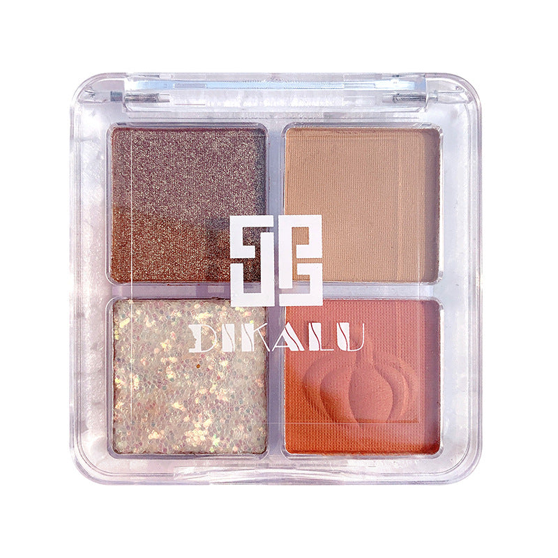 Pumpkin Carriage Four Color Palette Matte Eyeshadow