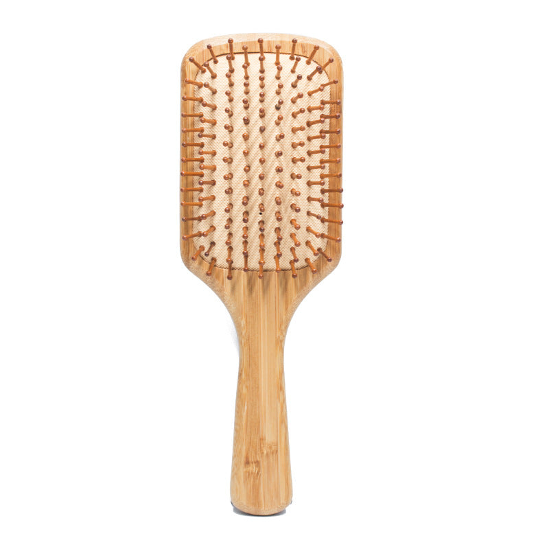 Bamboo Wood Air Cushion Gift Straight Hair Brushes & Combs