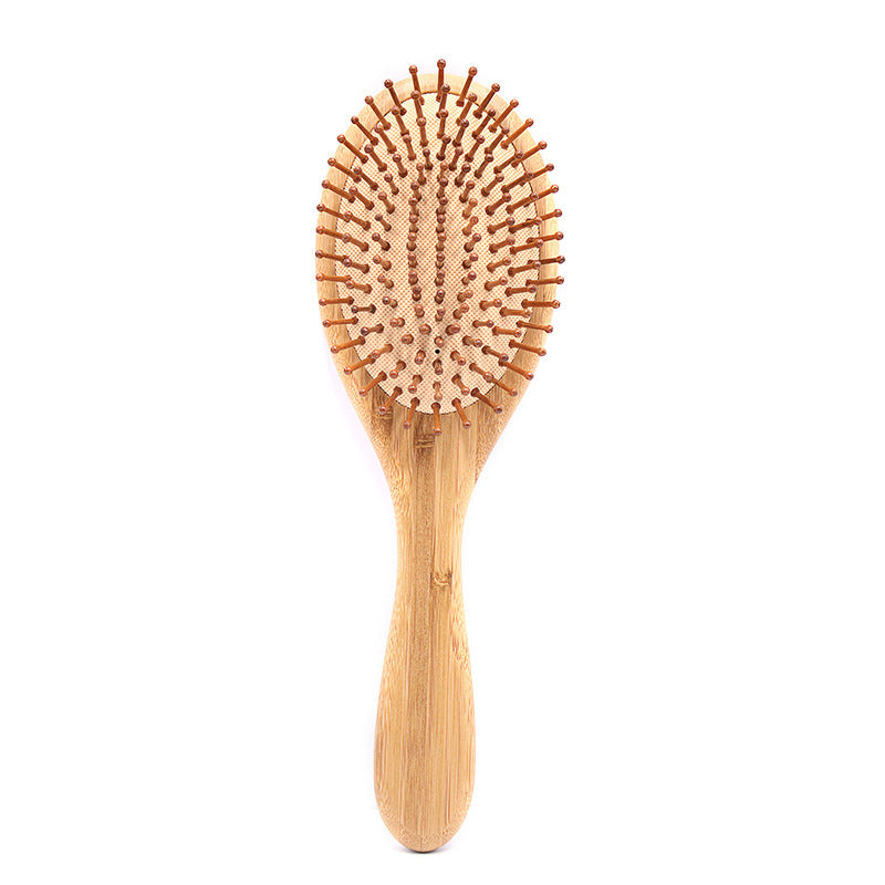 Bamboo Wood Air Cushion Gift Straight Hair Brushes & Combs