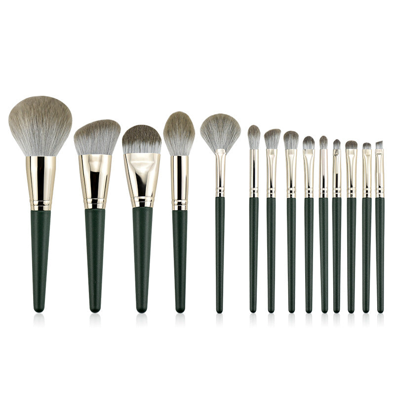 Suit Super Soft Powder Shadow Complete Makeup Brushes Accessories