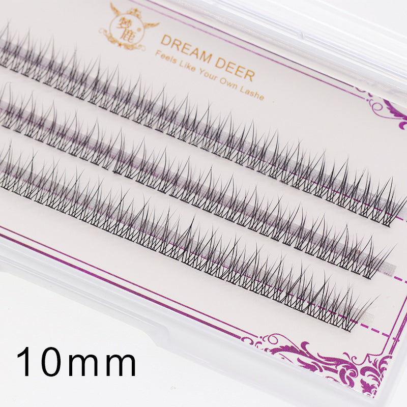 Fishtail Eyelash Female Supernatural Individual Single False Lashes