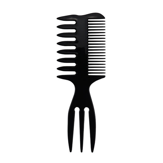 Pour les coupes de cheveux grasses à trois formes Brosses et peignes pour cheveux arrière