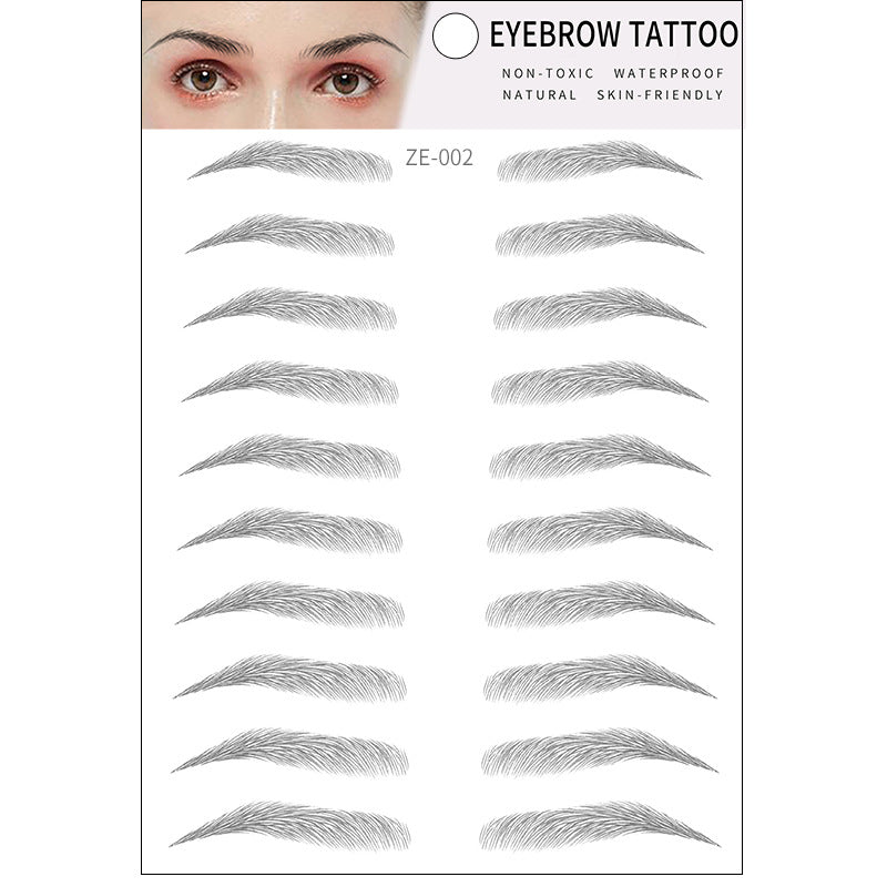 Imitation Ecological Eyebrow Stencil Thick Korean Makeup Accessories