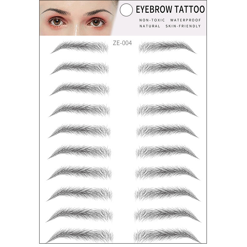 Imitation Ecological Eyebrow Stencil Thick Korean Makeup Accessories