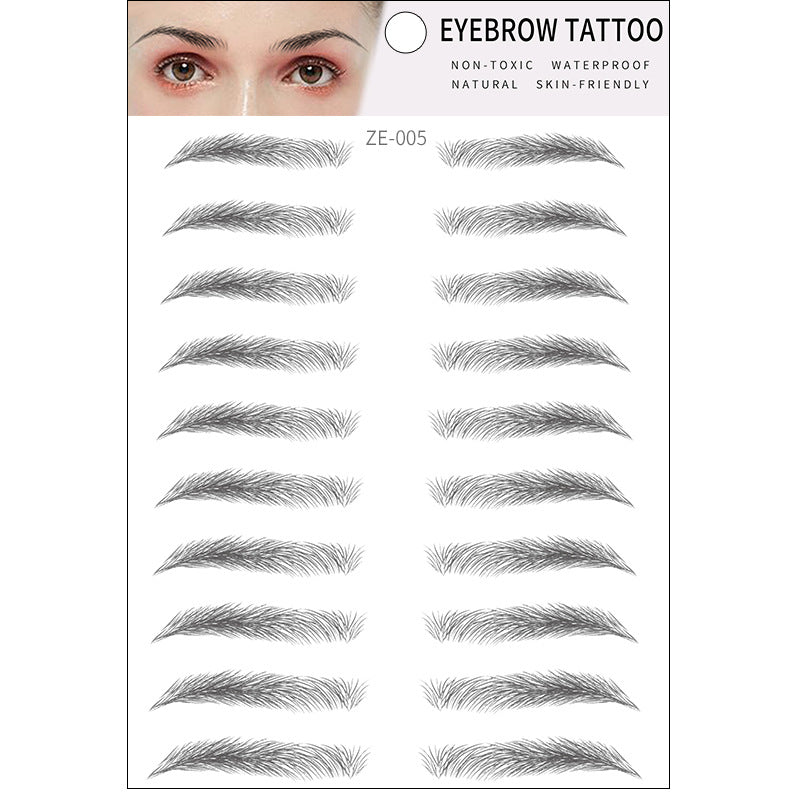 Imitation Ecological Eyebrow Stencil Thick Korean Makeup Accessories