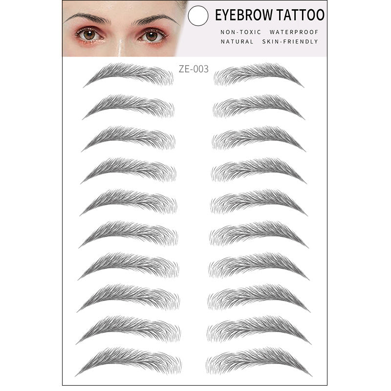 Imitation Ecological Eyebrow Stencil Thick Korean Makeup Accessories