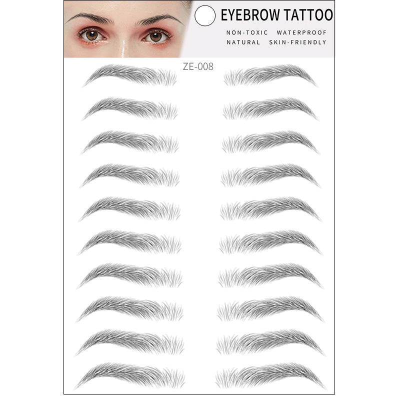 Imitation Ecological Eyebrow Stencil Thick Korean Makeup Accessories