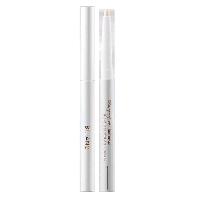 Pearlescent White Not Easy To Smudge For Beginners Eyeshadow