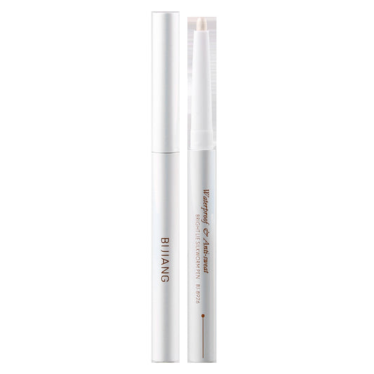 Pearlescent White Not Easy To Smudge For Beginners Eyeshadow