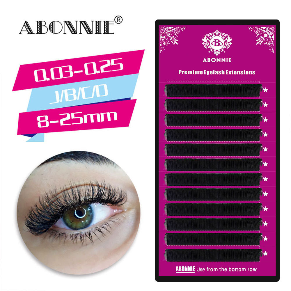 Soft Realistic Eyelash Handmade Flowering Grafting False Lashes