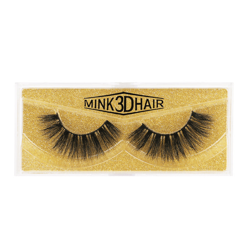 Durable Mink Eyelashes Natural Thick Eyelash False Lashes