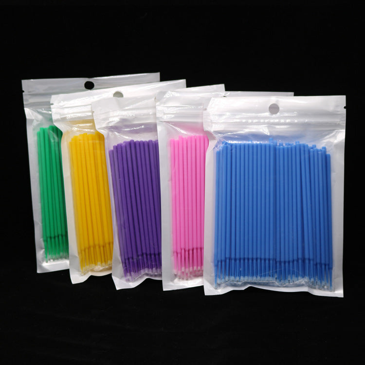 Grafting Eyelash Cotton Swab Cleaning Rod Makeup Accessories