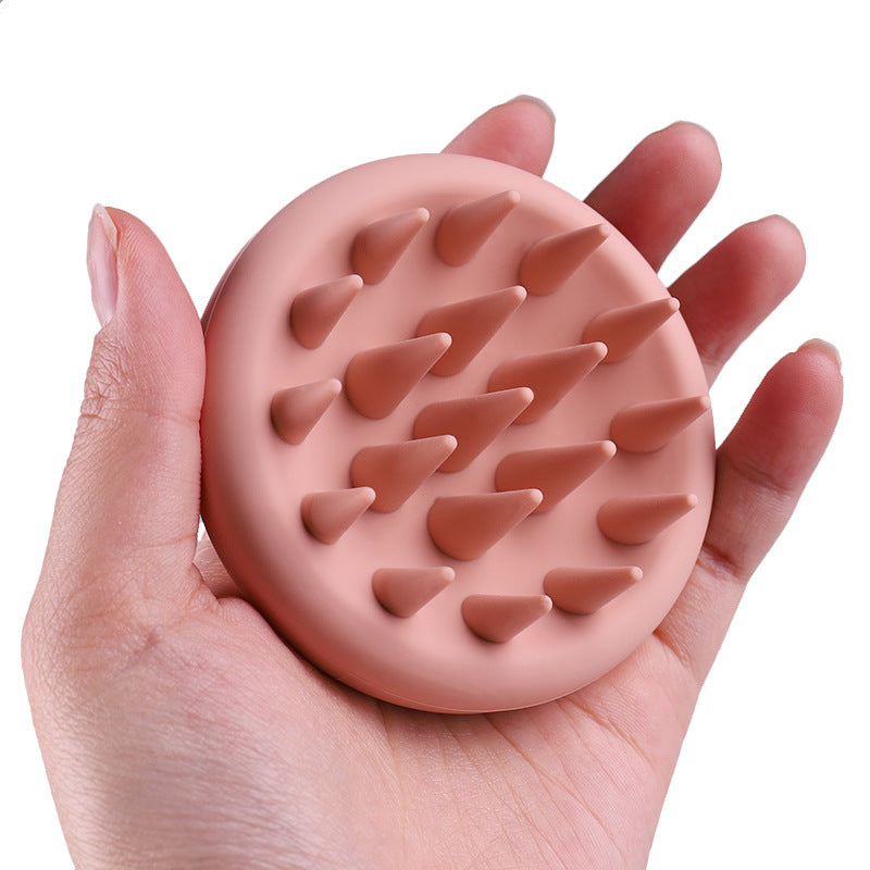 Brosse à shampooing en silicone pur Brosses et peignes pour le nettoyage du cuir chevelu