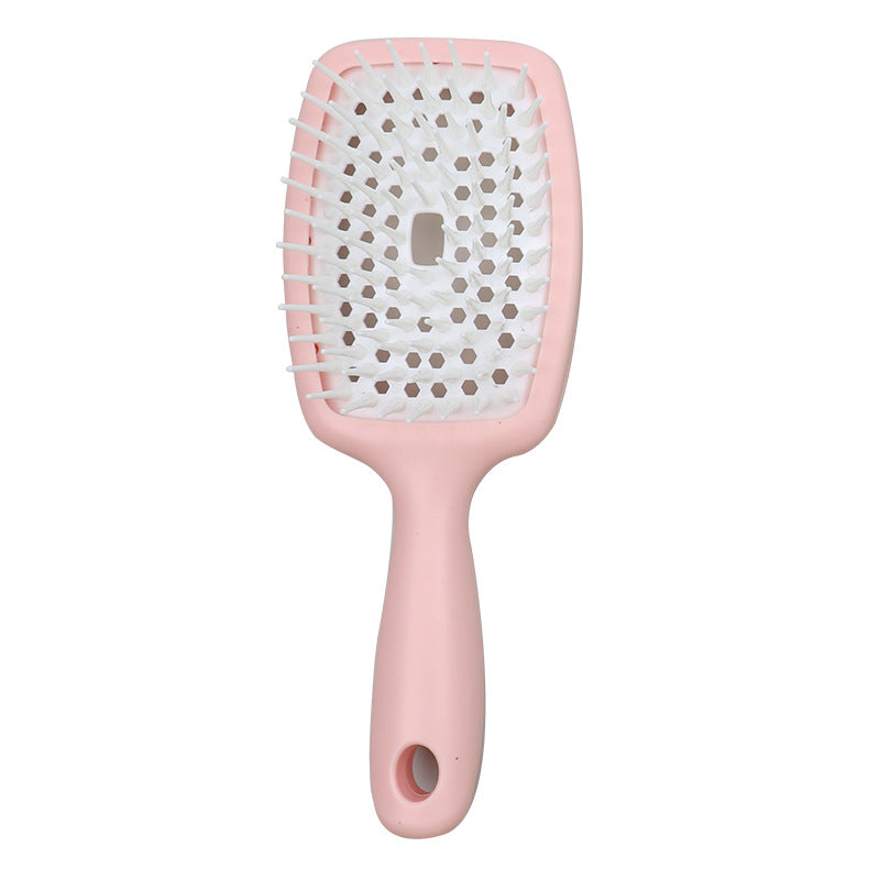 Brosses et peignes élastiques pour massage du cuir chevelu creux et secs