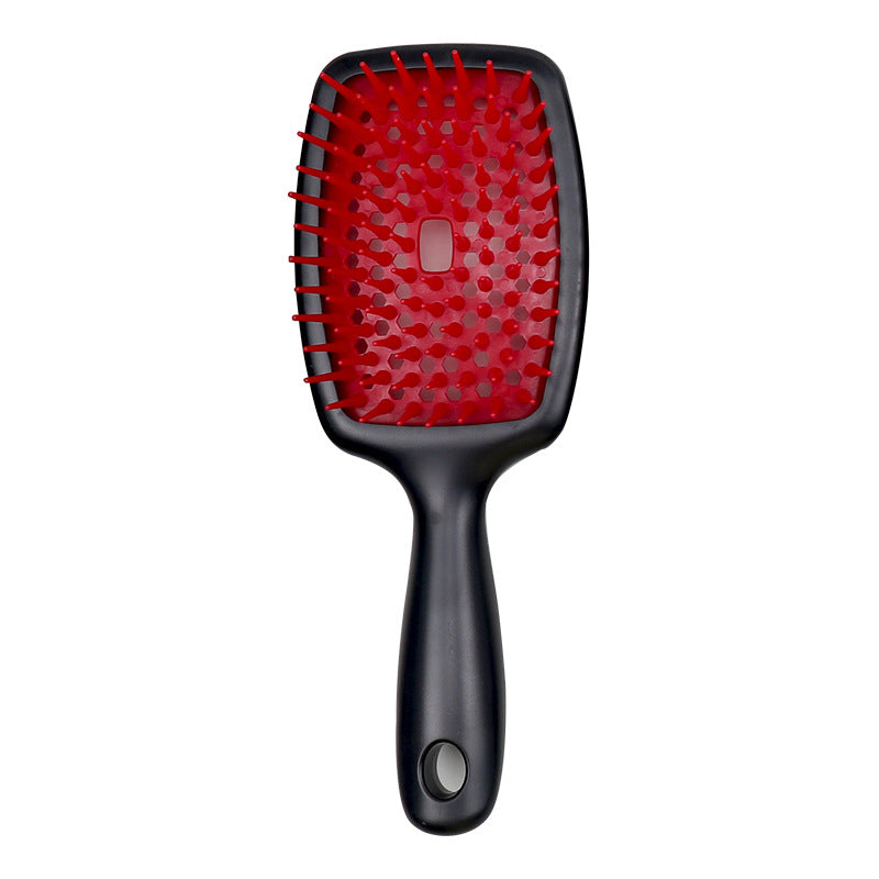 Brosses et peignes élastiques pour massage du cuir chevelu creux et secs