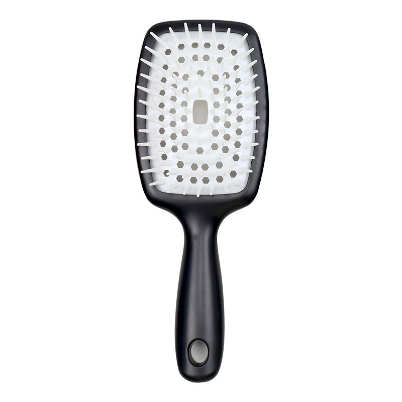 Brosses et peignes élastiques pour massage du cuir chevelu creux et secs