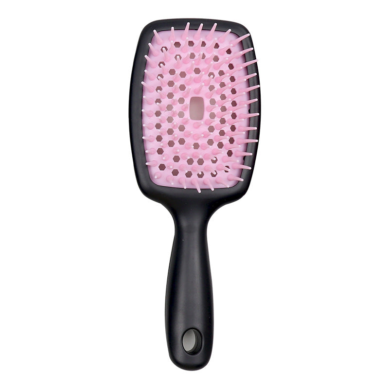 Brosses et peignes élastiques pour massage du cuir chevelu creux et secs