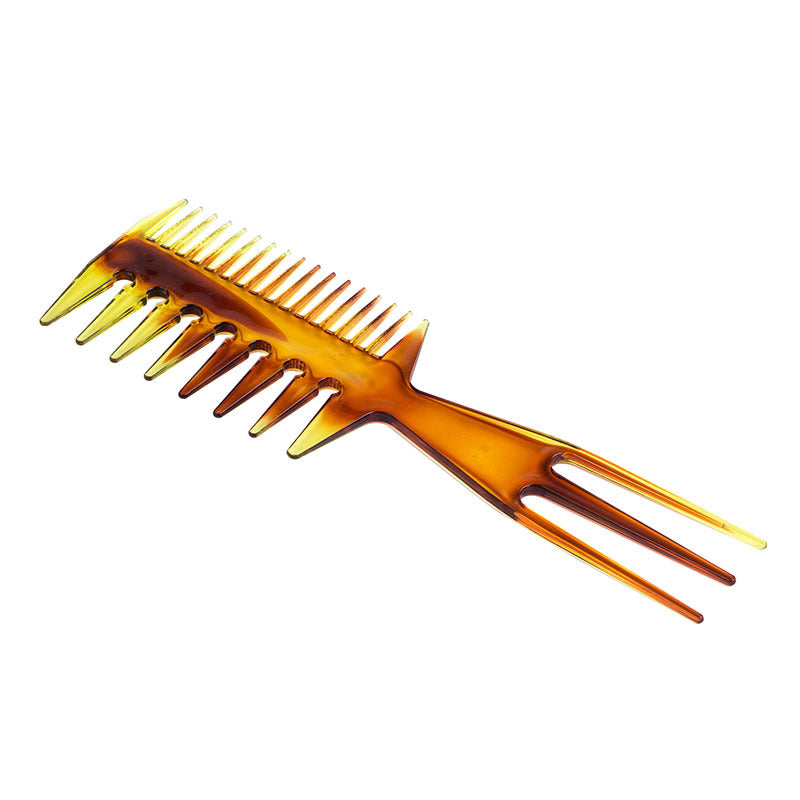 Brosse à cheveux double face pour hommes, brosses et peignes à cheveux trois en un