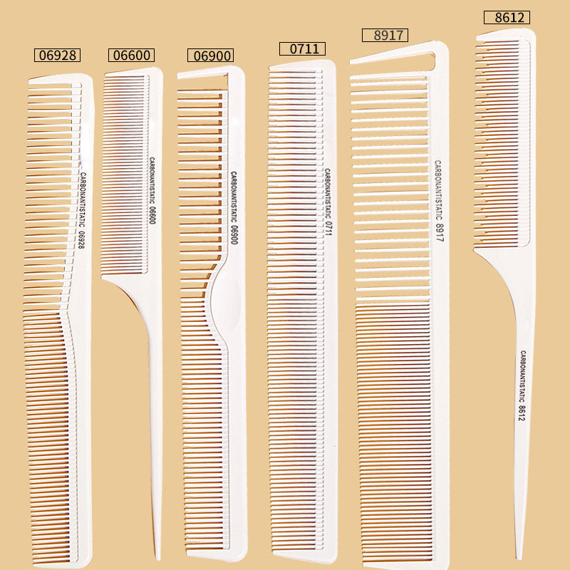 Brosses et peignes à cheveux en plastique à queue pointue pour le soir