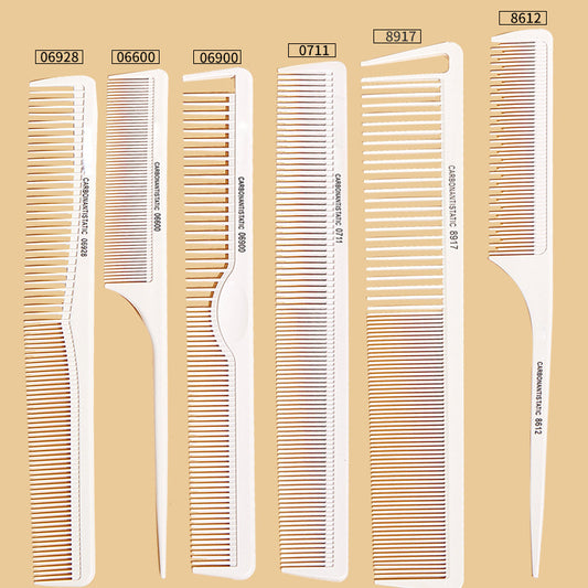 Brosses et peignes à cheveux en plastique à queue pointue pour le soir