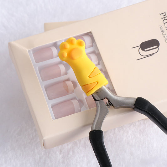 Coffret d'outils de beauté de style étui, ensemble pratique de trois outils pour les ongles